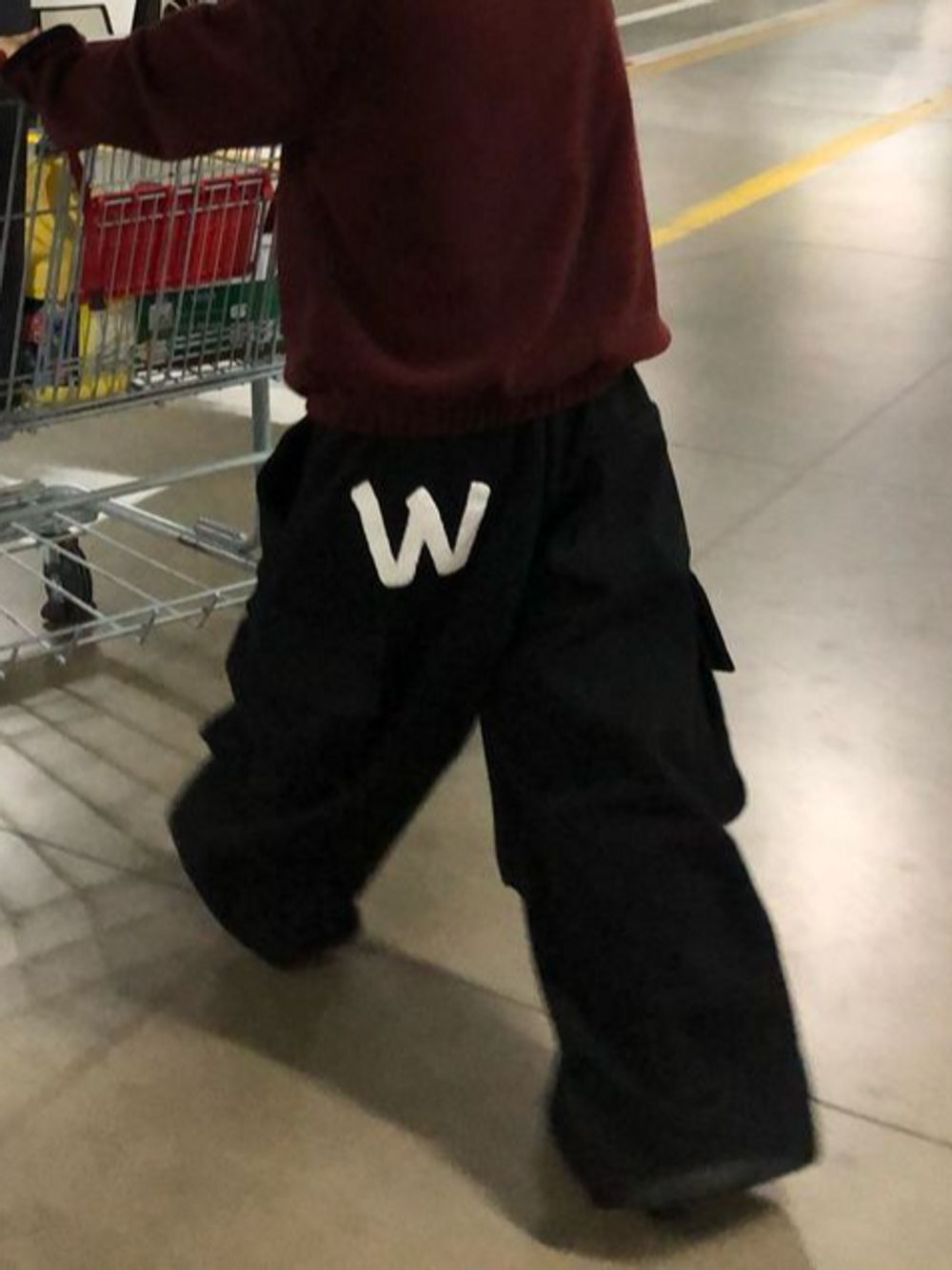 unisex] Wブクルカーゴスウェットパンツ（4C） - SEAZ