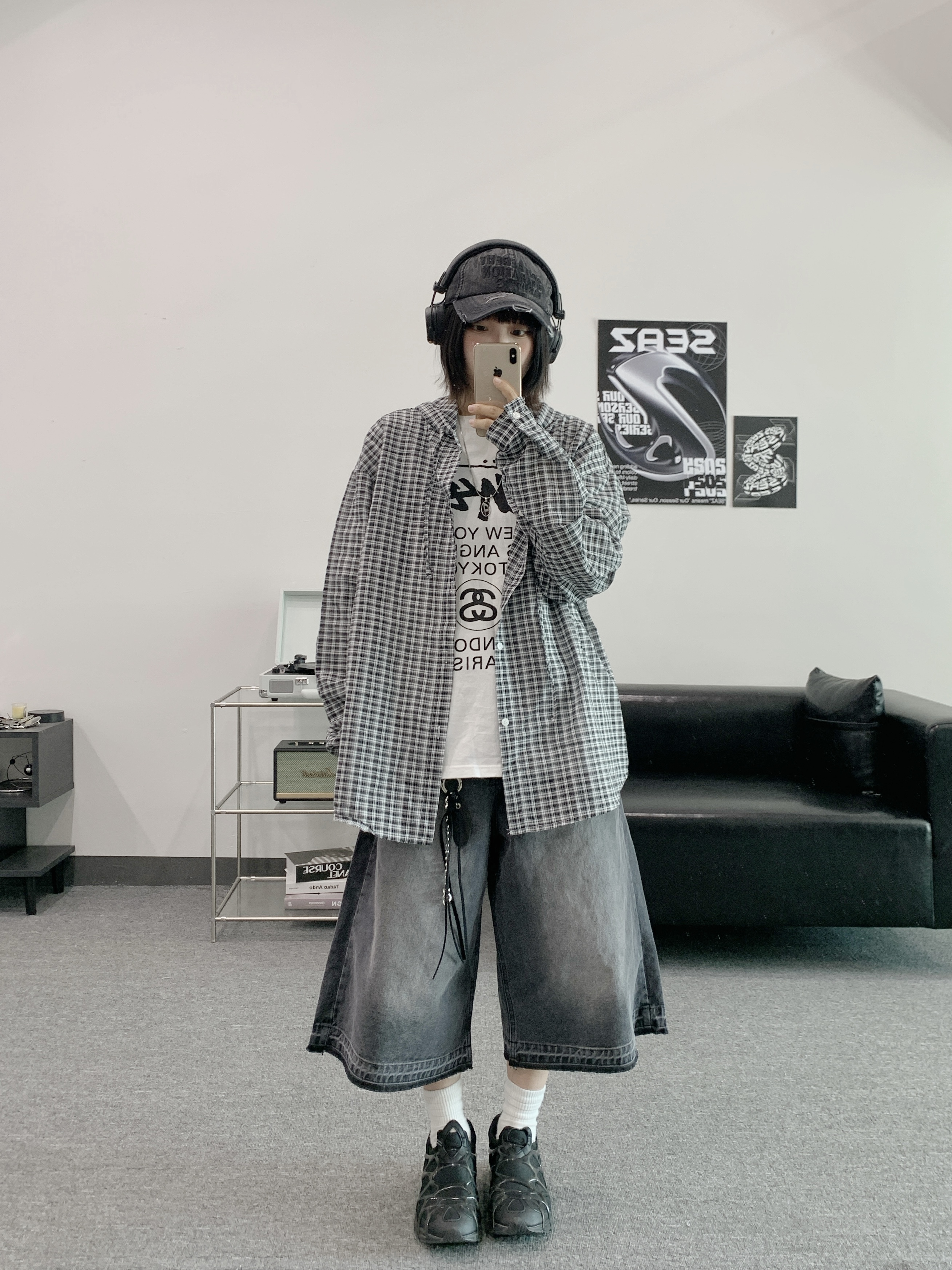 デストロイヴィンテージボールキャップ（4C） - SEAZ