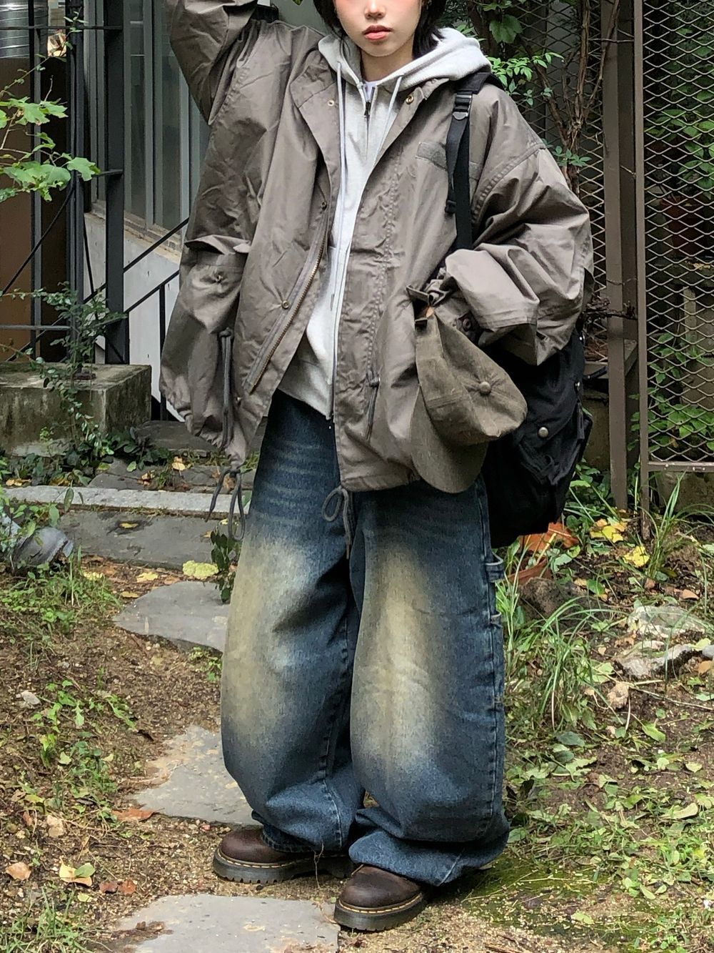 unisex]バックニューエラデニムバルーンパンツ（2C） | SEAZ