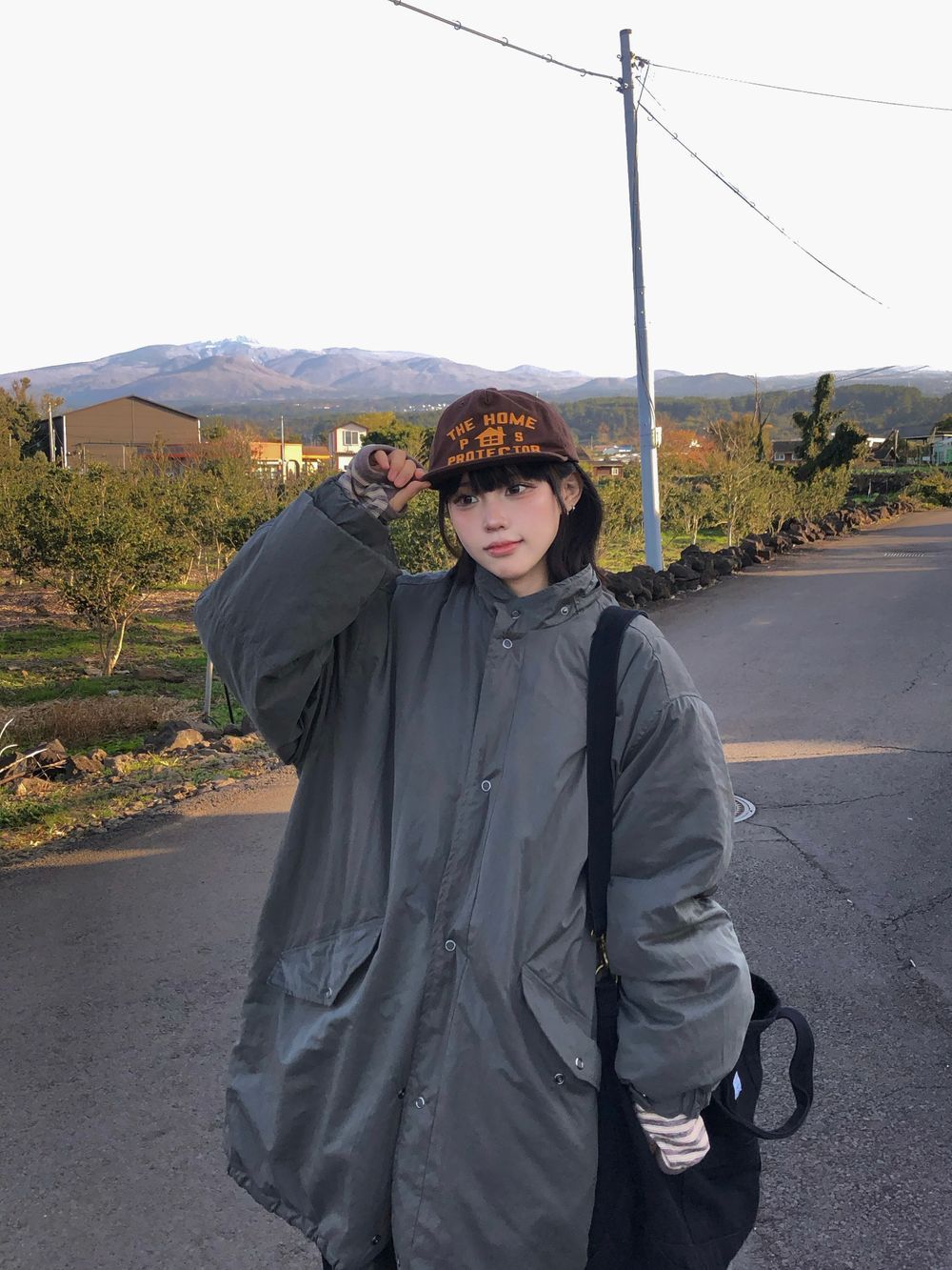 unisex]フィッシュテールフードミッドパーカー（2C） | SEAZ