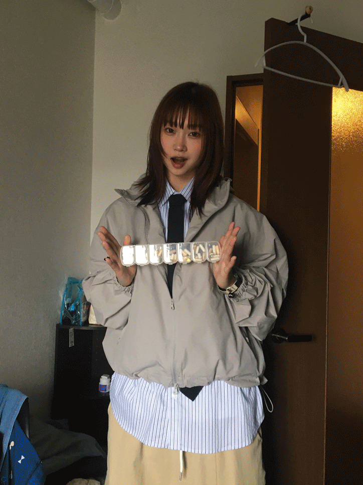One Color 4 빈티지 블루 데님 와이드 팬츠 (One Color/4 Size) - 아와이(Awaii)