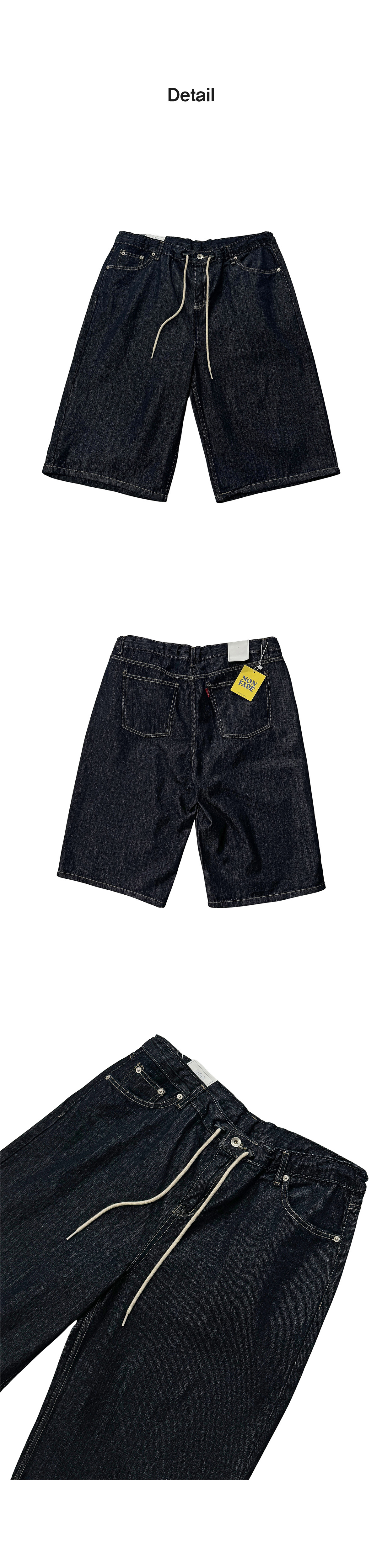 Ins galeハーフデニムパンツ　ジョーツ　7分丈　インディゴ　円堂守 Ins galeハーフデニムパンツ ジョーツ 7分丈 インディゴ 堂守