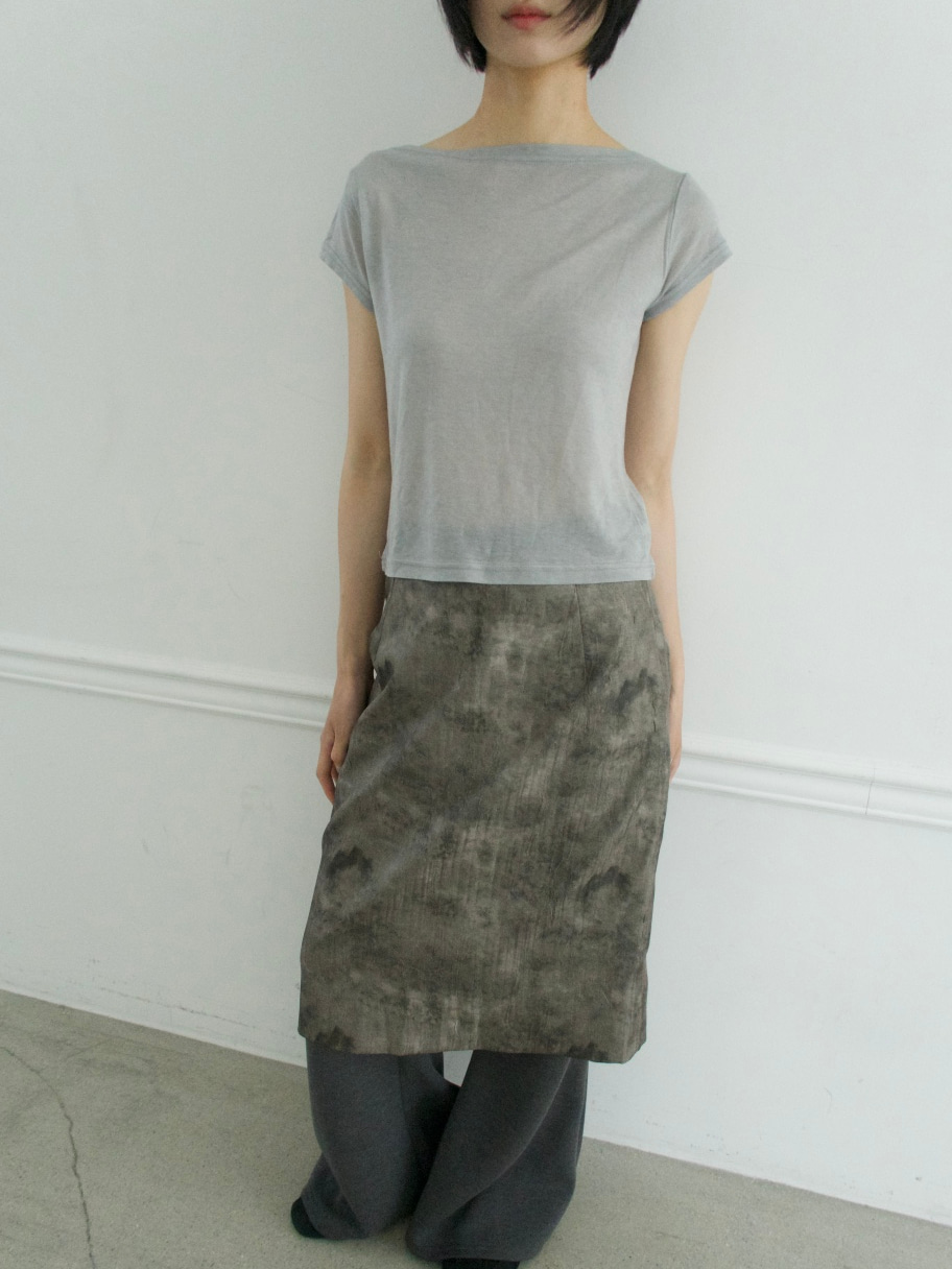 508 / BREEZE BOAT NECK TEE