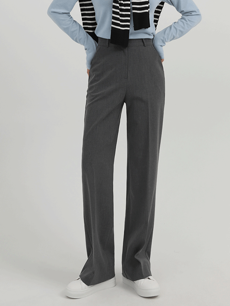 Slacks World 엘뮤즈 | 150/160 WIDE SLACKS 핏이 예쁜 와이드 슬랙스