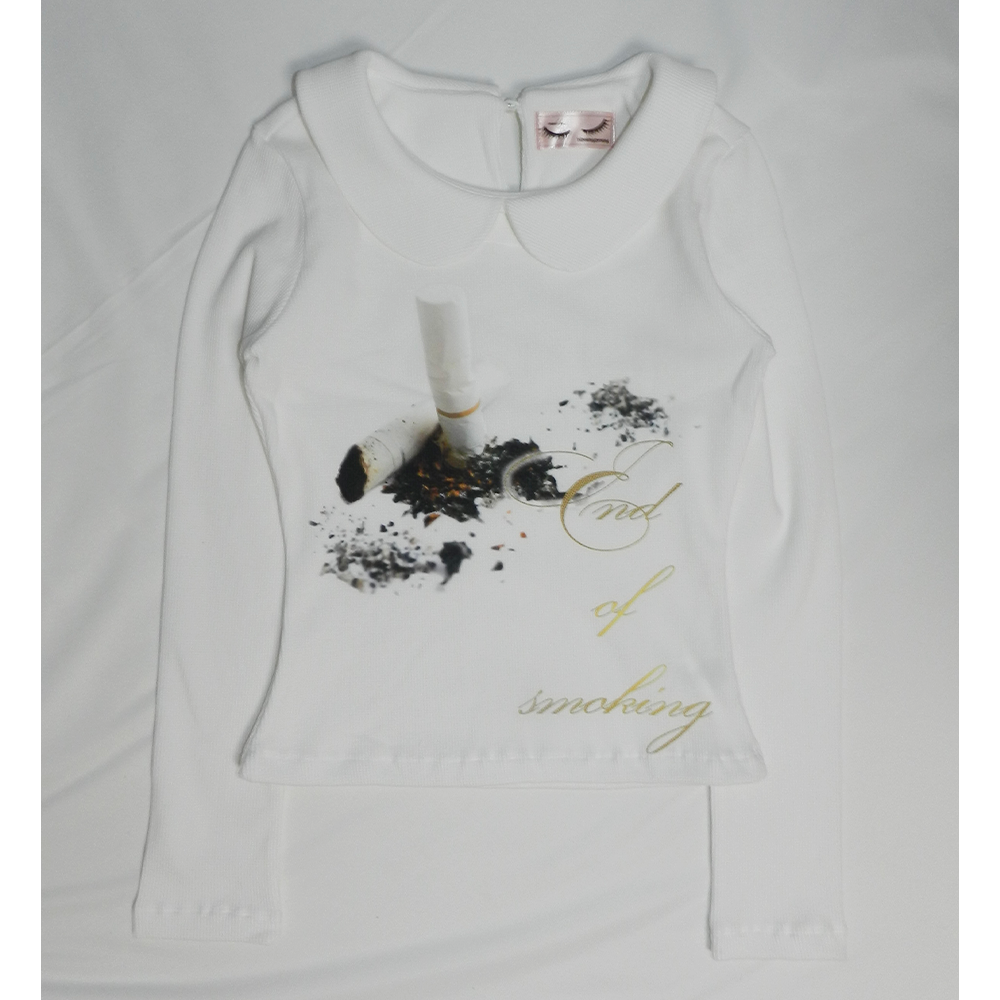 End of Smoking collar T - Yiyounggyeoung
