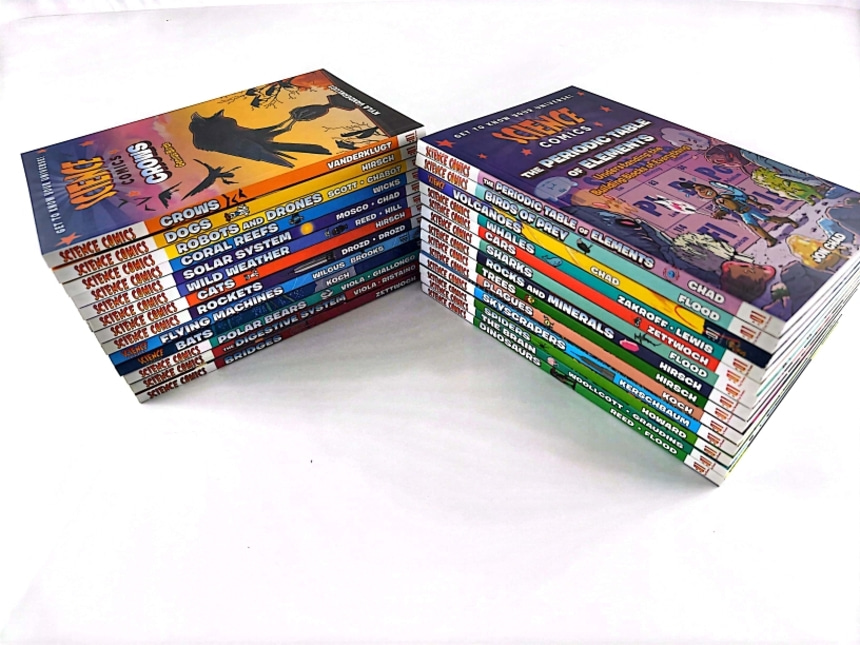 콕서점] 사이언스 코믹스 30권 세트 영어원서 Science Comics