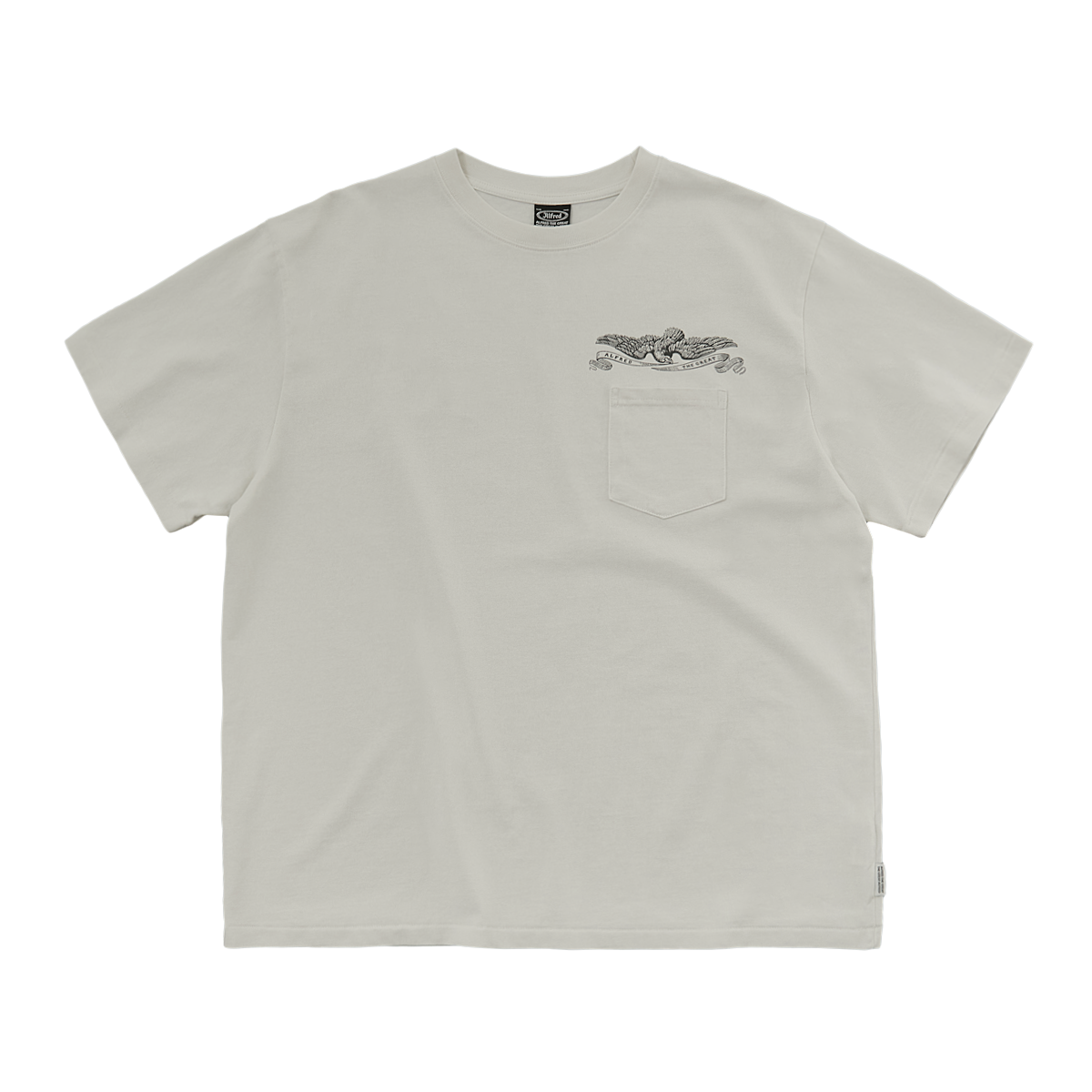 FRED THE GREAT POCKET T-SHIRT IVORY Alfred