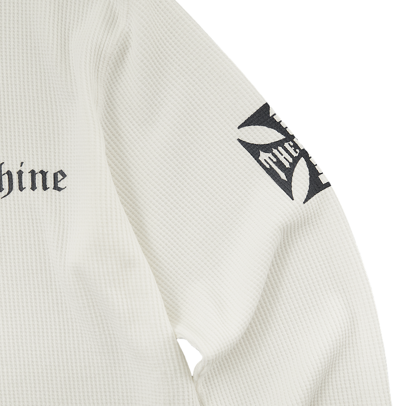【SATIIIZ】Elred Pigment Waffle Long Sleeve SATIIIZ (サティーズ) - エルレッドピグメントワッフル長袖T