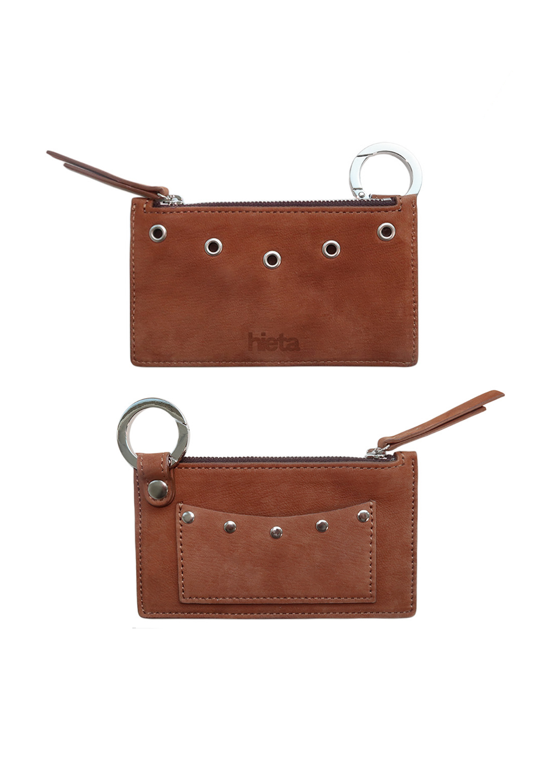 [hieta] / ☆ Bella Card Wallet / Camel Bella Card Wallet / Camel - HIETA