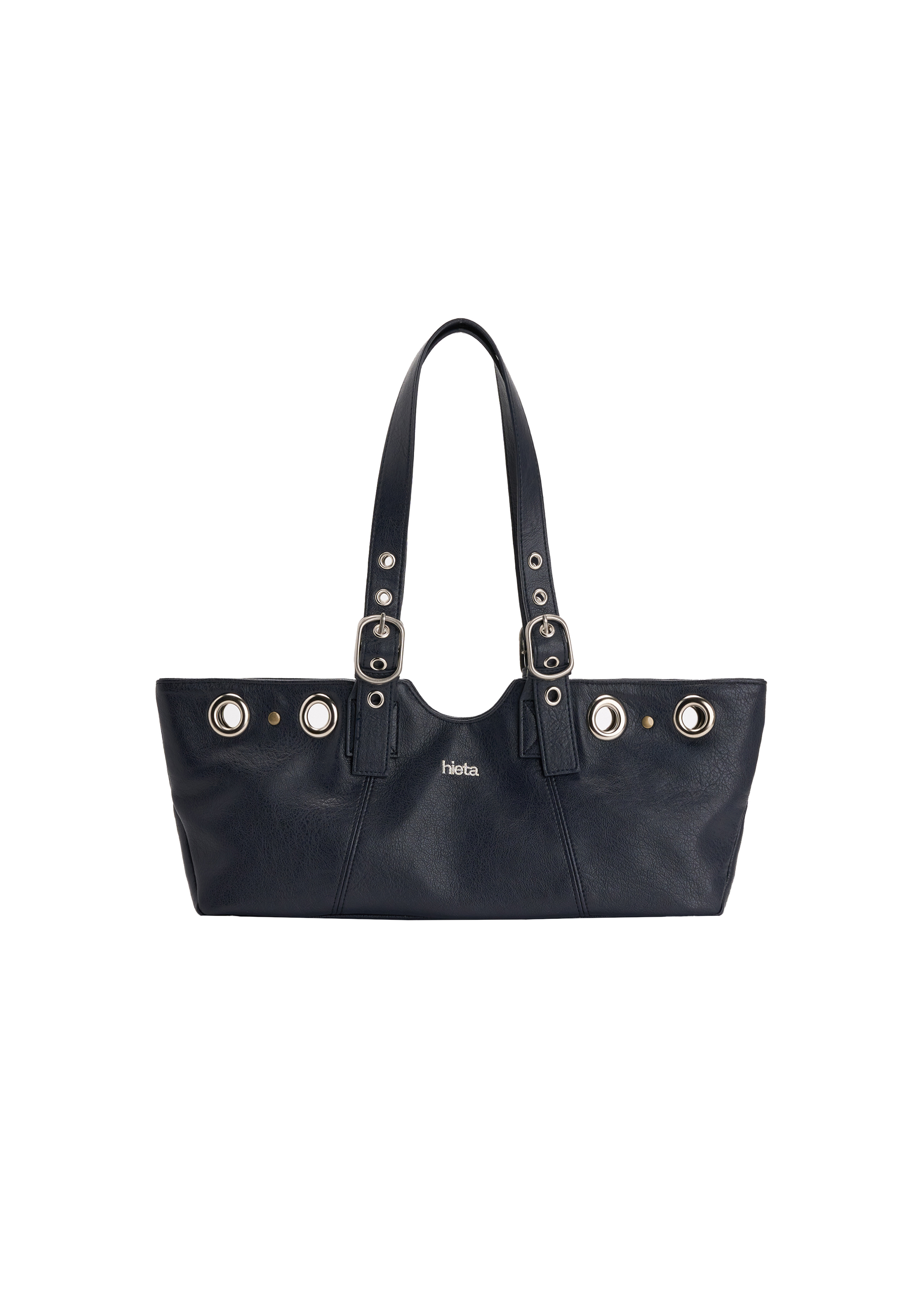 HIETA Becky / Navy バッグ タグ付き hieta トートバッグ ネイビー 