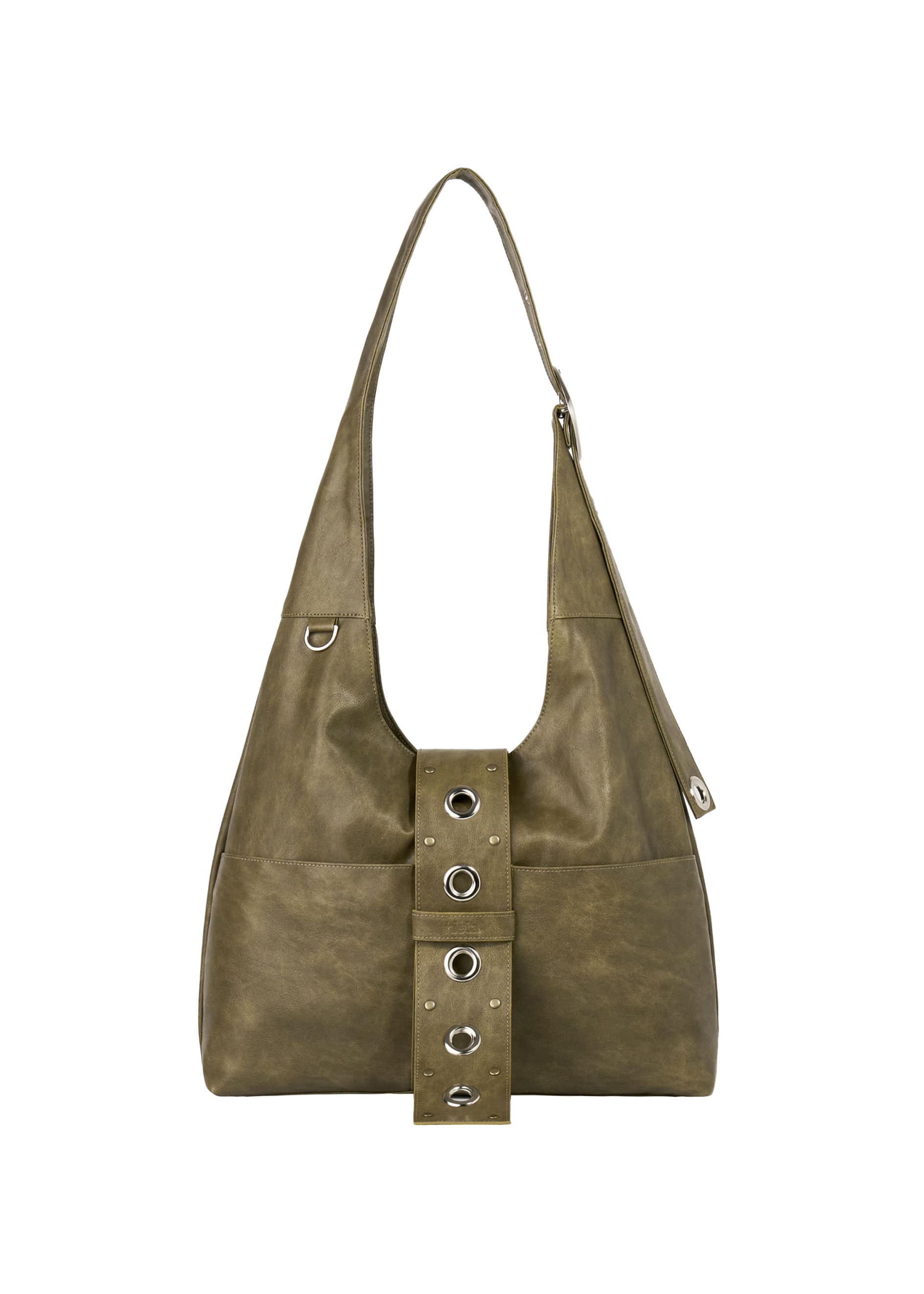 ■Hieta■ Nita Lemon Yellow bag HIETA Nita Shoulder Bag Lemon Yellow | Eyelet Strap O-Ring