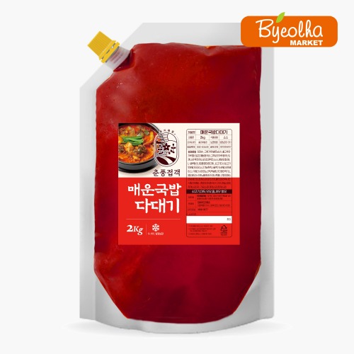 춘풍접객 매운 국밥 다대기 2kg