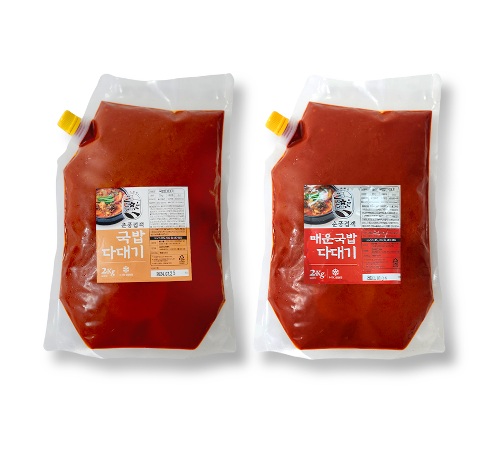 춘풍접객 국밥 다대기 2kg (일반맛, 매운맛)