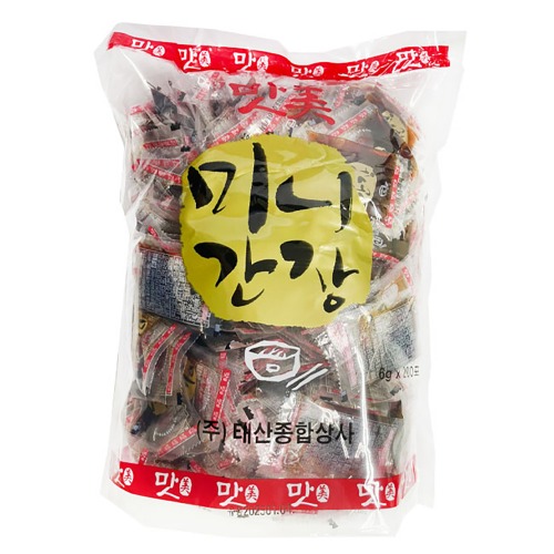 태산 맛미 미니 간장 6g (200개입)
