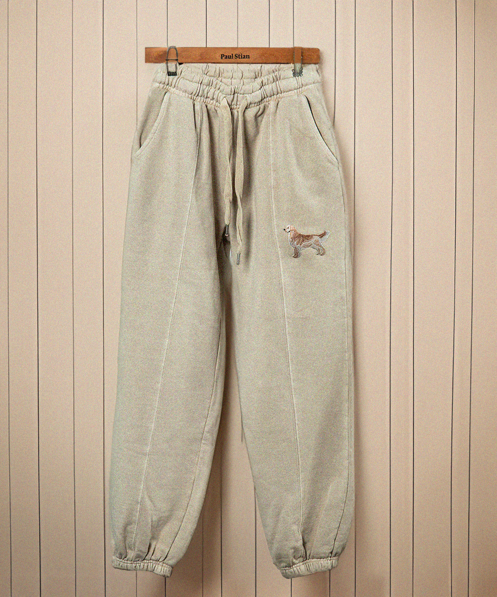 TAUPE PIGMENT JOGGER PANTS