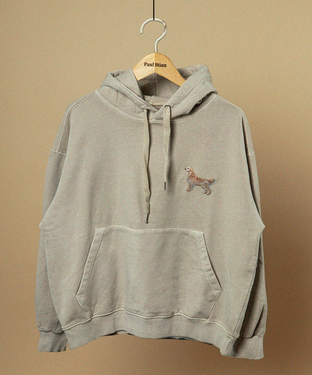 TAUPE PIGMENT HOODIE