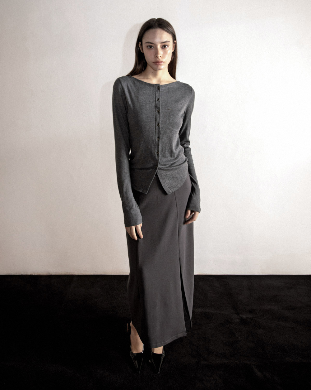 블레이저 모델 착용 이미지-S23L3