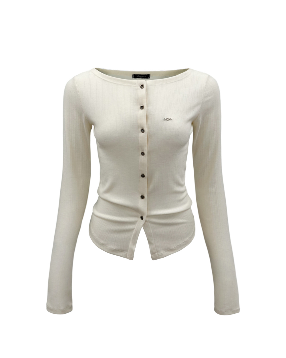 카디건 크림 색상 이미지-S24L4