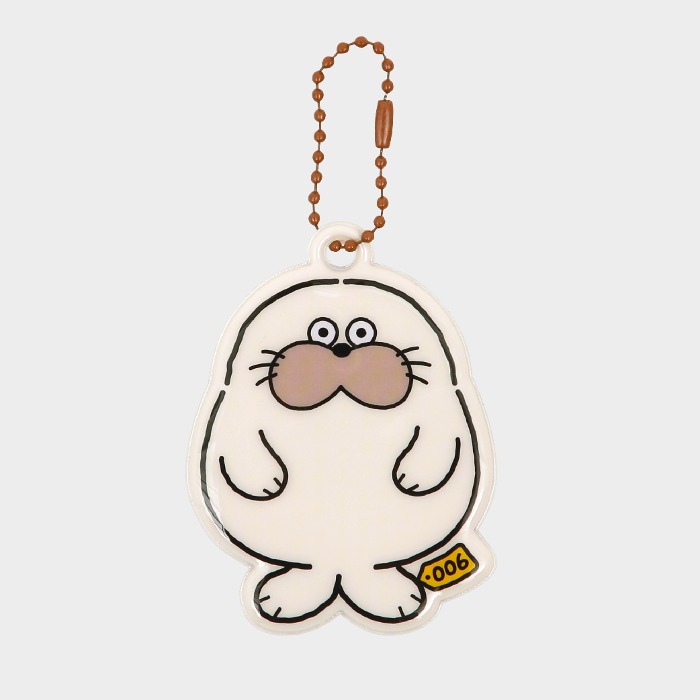 SEALOOK Chubby Seal 006 Name Tag Keyring - SEALOOK SHOP
