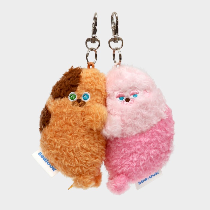 SEALOOK Blossom&Kitty Seal Magnet Plush Keyring - SEALOOK SHOP