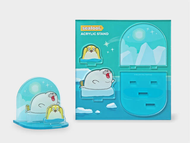 SEALOOK Shiba&Chubby Seals Acrylic Stand - SEALOOK SHOP