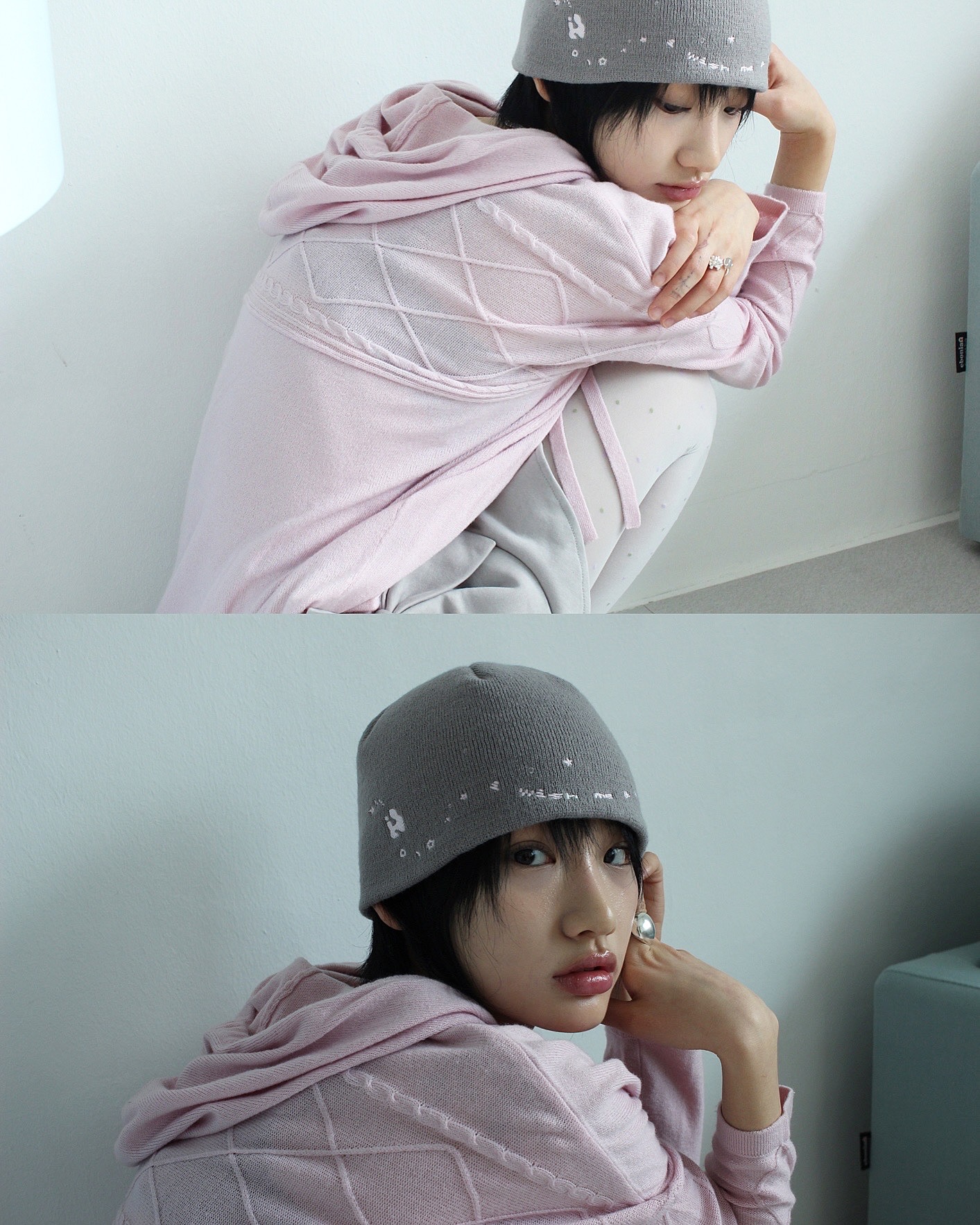 韓国商品/INODORE Lucky Bini Lucky Bini _ Grey (10차 재입고 ✰ promotion 10%) - inodore