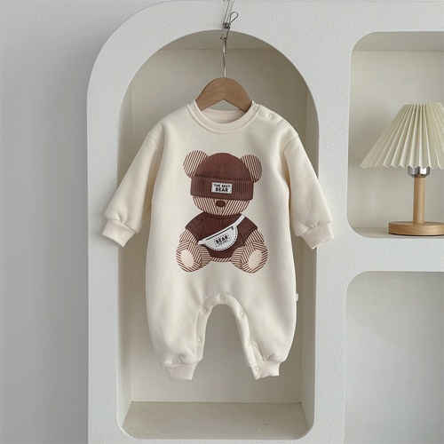 ビニベアフリースロンパース | Skyhug