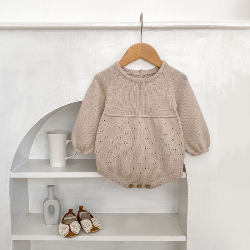 BABY】透かし編み ボディスーツ | Skyhug