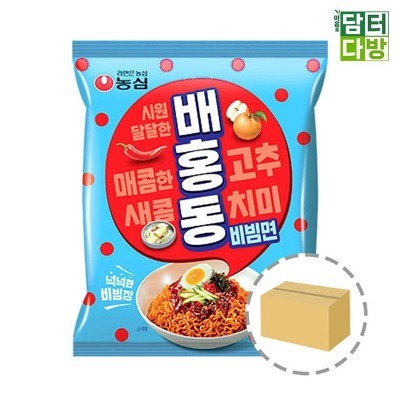 농심 배홍동비빔면 1BOX (32봉)