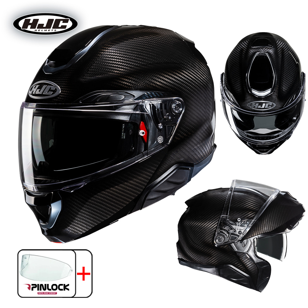 홍진 HJC 알파91 카본 솔리드 시스템 풀페이스 오토바이 헬멧
