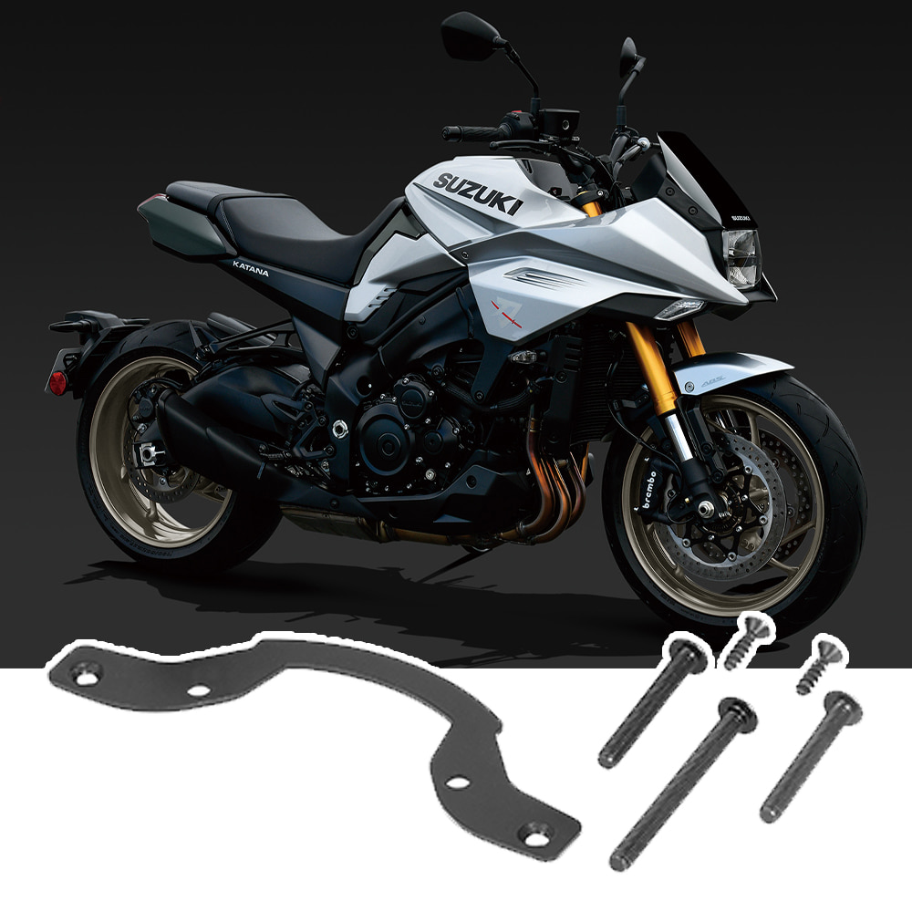 Skynet Aoshima 1/12 Suzuki Katana GSX-S1000S – Modello Moto Metallo Argento Mistico Usato - Foto 3