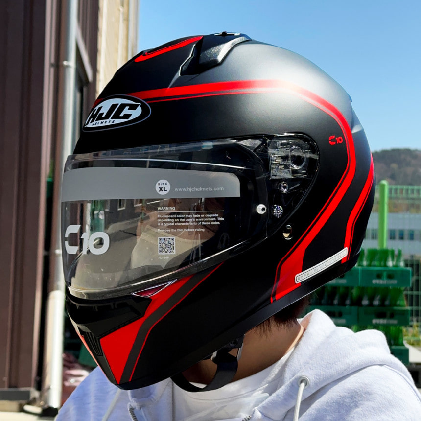 홍진 HJC C10 엘리 ELIE 오토바이 바이크 라이딩 엔트리급 풀페이스 헬멧