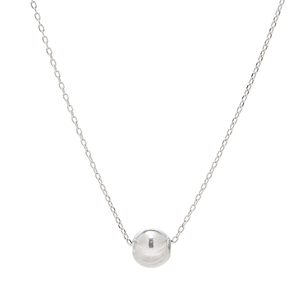 JYDdM ♥ 925 Cutting Ball Silky Chain Necklace Type.3 925 Cutting Ball Silky Chain Necklace Type.3 - JYDdM