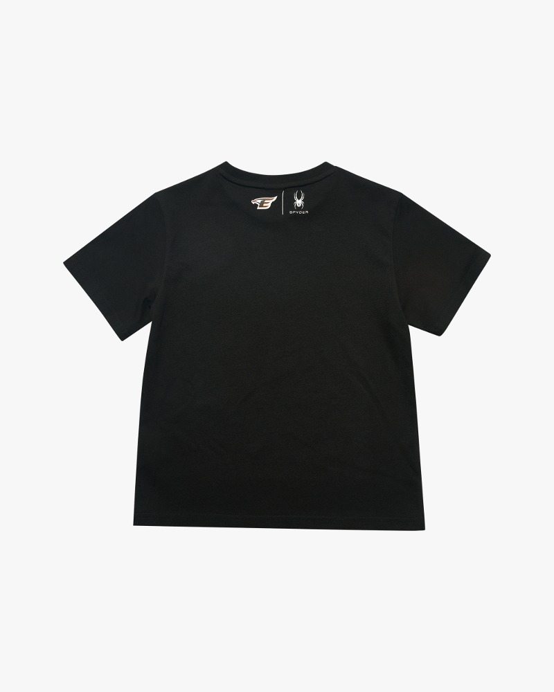 키즈 한화이글스 베이직 반팔 티셔츠 (블랙)