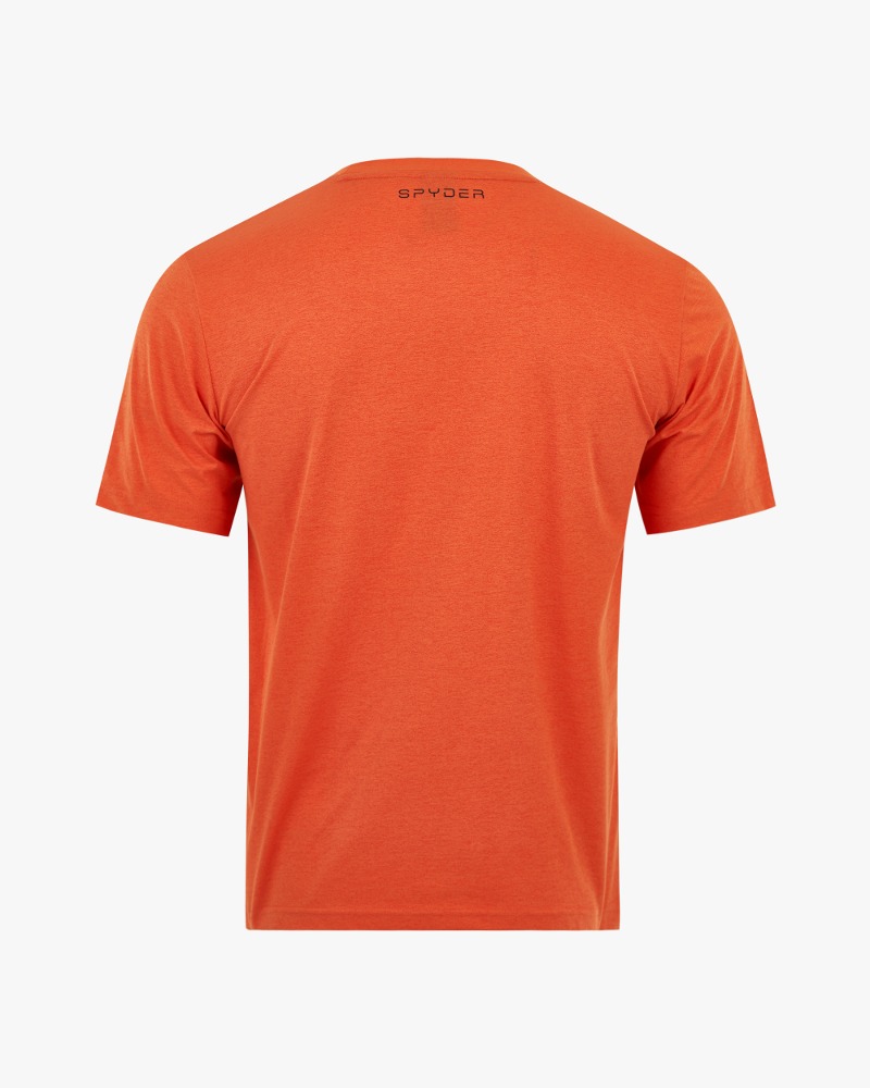 스파이더X한화이글스 반팔 티셔츠 (오렌지)