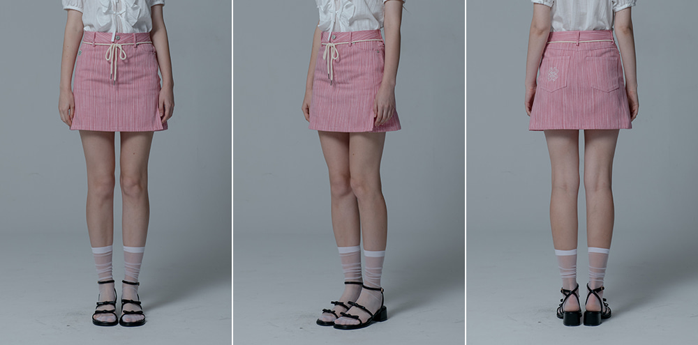 ★MARS EN AVRIL★ [Refurbished] GRAPHIC SKIRT PANTS_BLACK MUSINSA | MARS EN AVRIL Graphic Skirt Pants (Pink)-SM