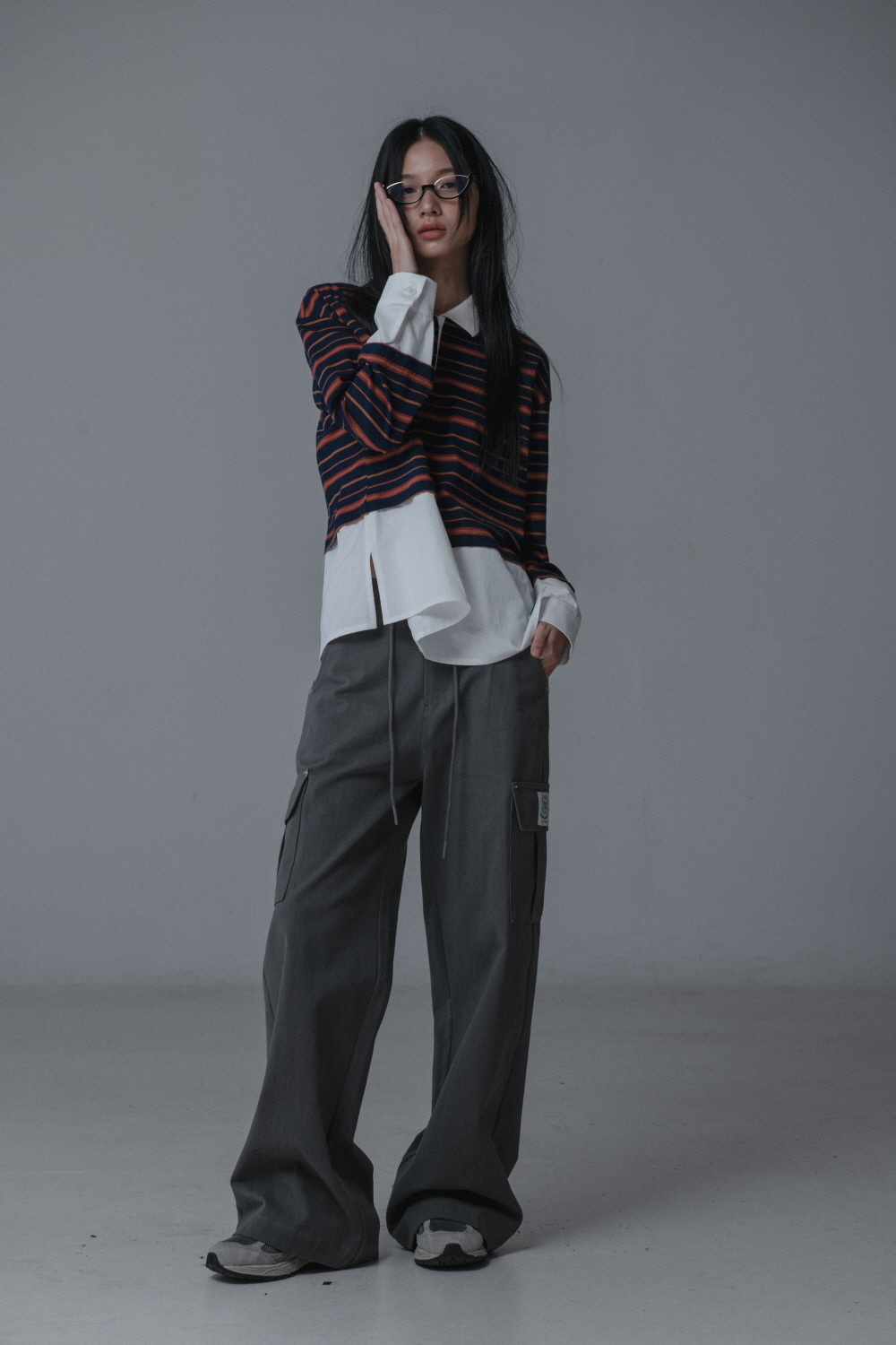 Shinzone｜レース スイッチング パンツ LACE SWITCHING PANTS