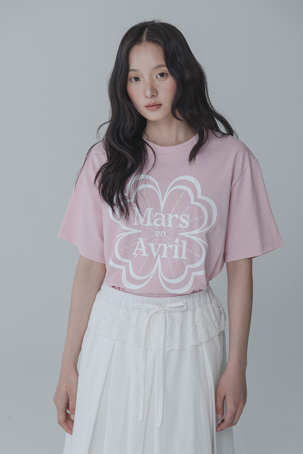 CLOVER TSHIRT_PINK | ファッション通販サイト NUGU
