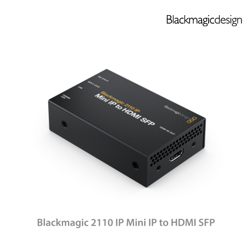 Blackmagic 2110 IP Mini IP to HDMI SFP