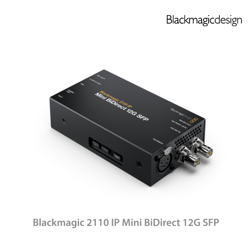 Blackmagic 2110 IP Mini BiDirect 12G SFP