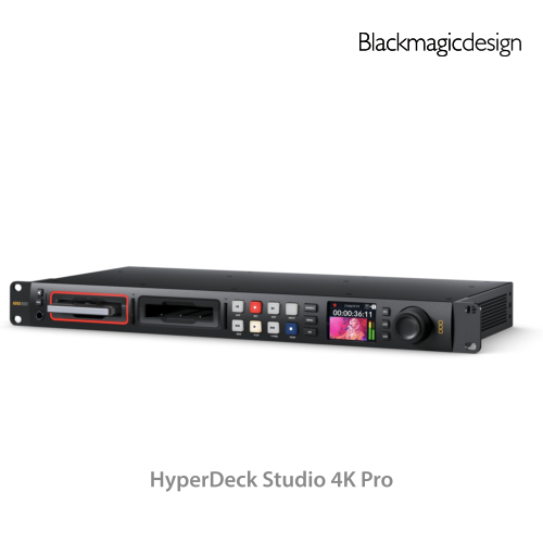 HyperDeck Studio 4K Pro | Blackmagicdesign_하이픽셀플러스