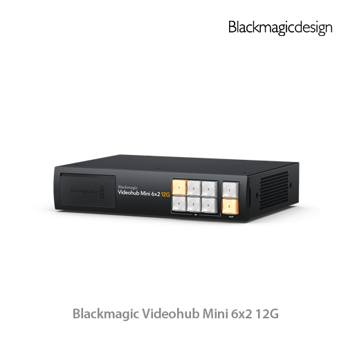 Blackmagic Videohub Mini 6x2 12G