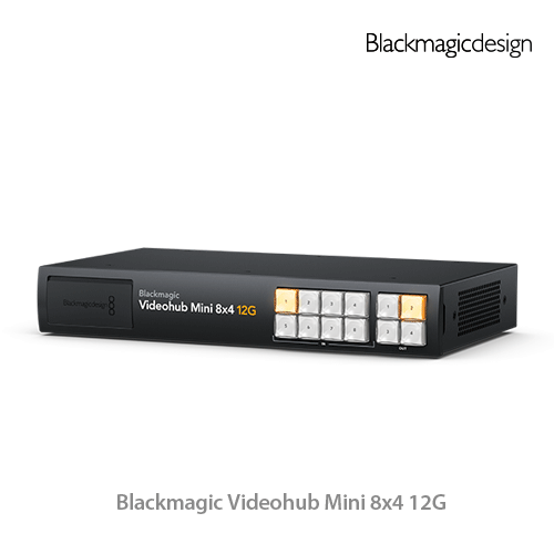 Blackmagic Videohub Mini 8x4 12G