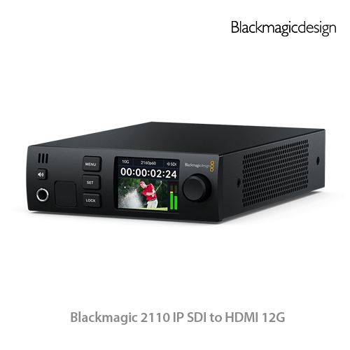 Blackmagic 2110 IP SDI to HDMI 12G