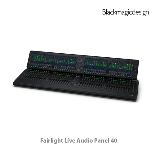 [신제품]Fairlight Live Audio Panel 40