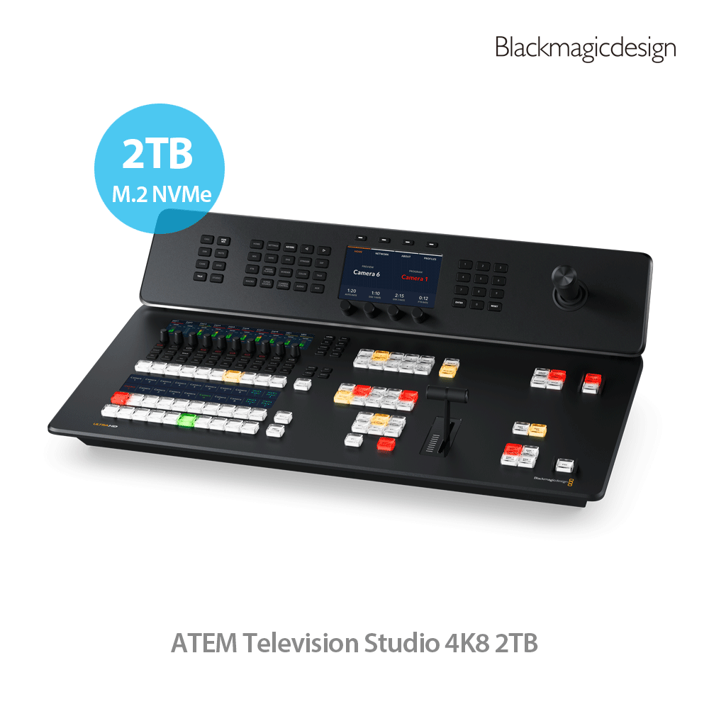 ATEM Television Studio 4K8 2TB