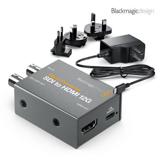 Micro Converter SDI to HDMI 12G(어댑터 유무 선택