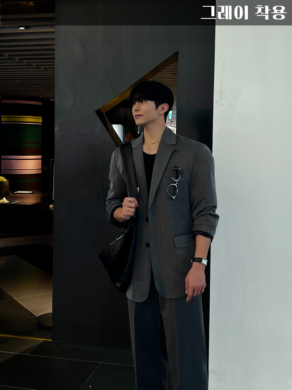 블레이저 모델 착용 이미지-S53L1