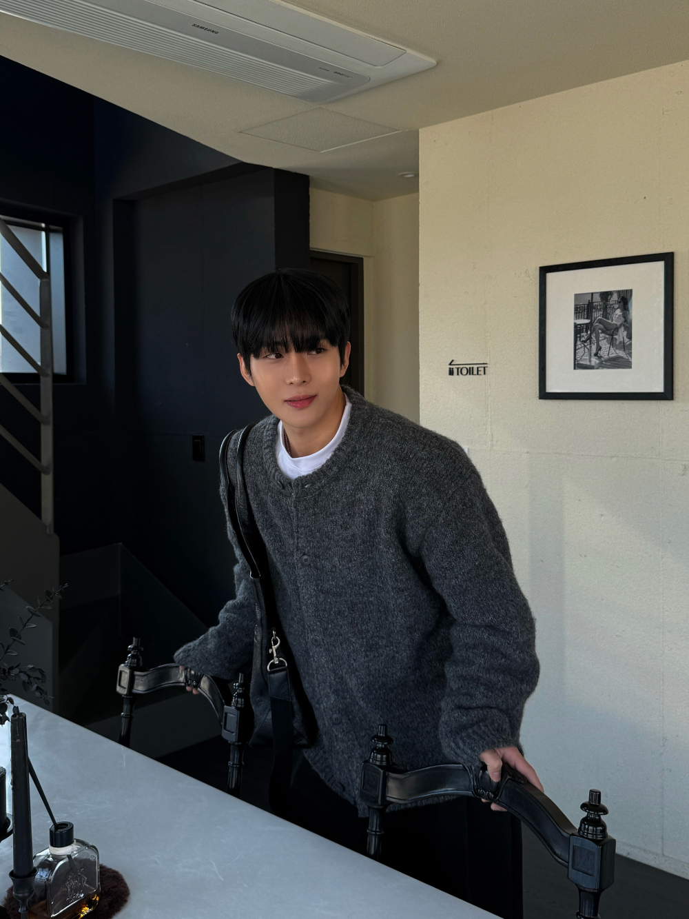 재킷 모델 착용 이미지-S123L11