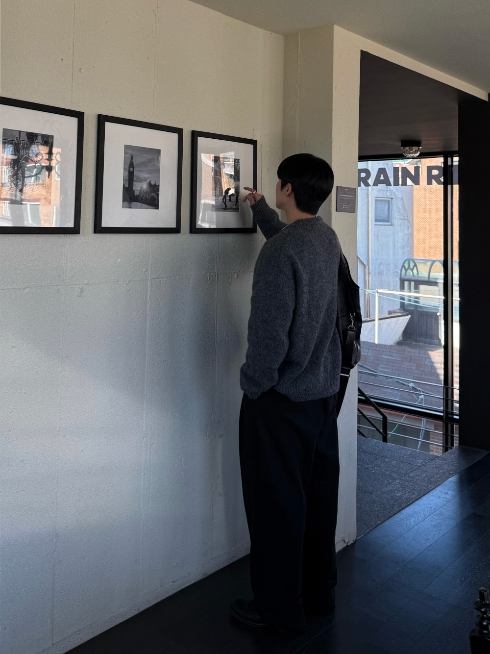 재킷 모델 착용 이미지-S123L12